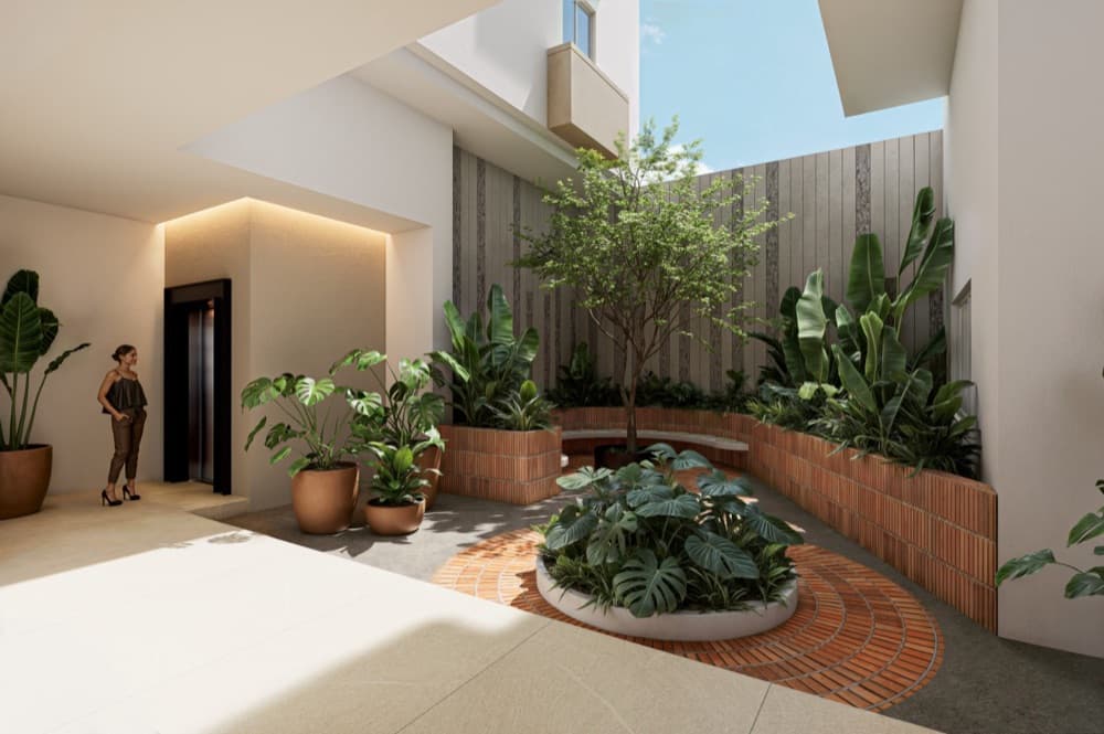 Patio central